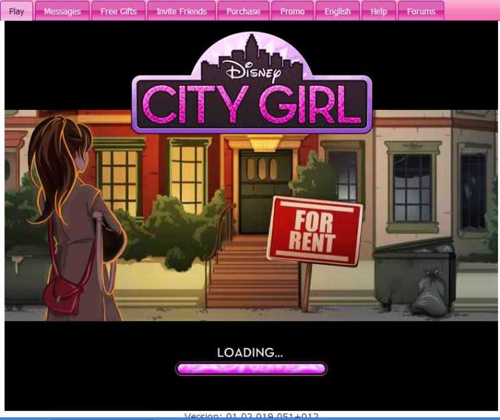 игра Disney City Girl симулятор молодой девушки